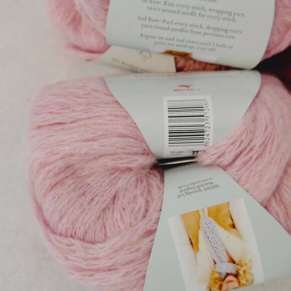 Sirdar Big Bamboo Shade 0208 Pink Yarn Lot Bundle10 Skeins 40m/44y Wool BlendNEW - Picture 2 of 5
